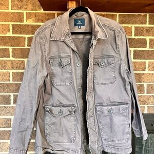 Men's Gray Casual Jacket